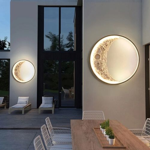 Plafon okrągły dekoracyjny Lampa Led na ścianę Księżyc 40 cm 3D Moon na Arena.pl