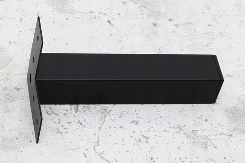 4x NÓŻKA MEBLOWA CZARNA NÓŻKA METALOWA DO SZAFKI NOGI DO SOFY LOFT na Arena.pl