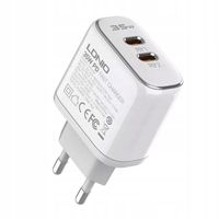 Ładowarka z kablem Licencja Apple MFI 35W 2x USB-C
