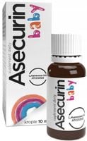 Asecurin Baby krople probiotyk dla dzieci 10 ml