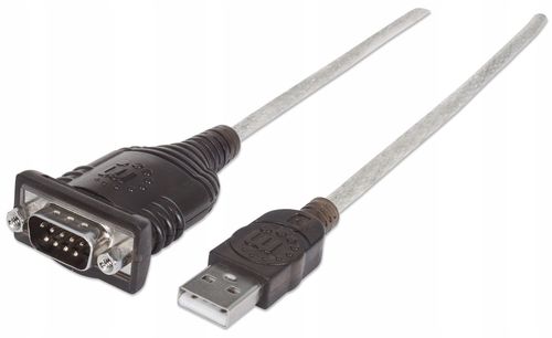 Kabel adapter Manhattan USB/COM RS232 0,45m na Arena.pl