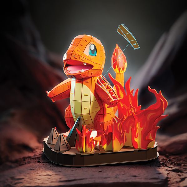 Puzzle 3D Spin Master Pokémon Charmander 241 elementów 12+ zdjęcie 3