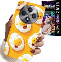 ETUI DO OPPO RENO12 F / 12FS 5G - SŁODKIE UŚMIECHNIĘTE JAJKA CASE + FOLIA