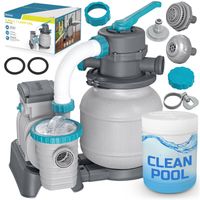 Pompa piaskowa do basenów + tabletki multifunkcyjne 6056 l/h Bestway 58497