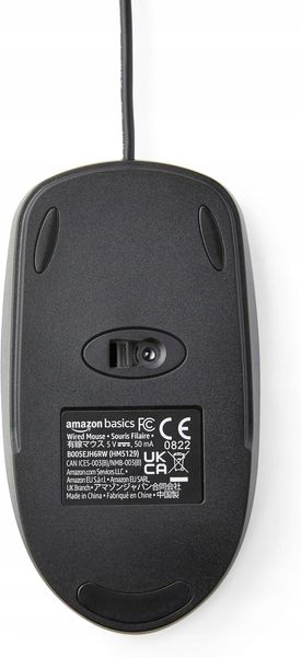 Amazon Basics Mysz optyczna z 3 przyciskami zdjęcie 2