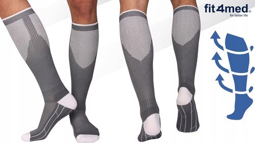 SKARPETY KOMPRESYJNE PODKOLANÓWKI UCISKOWE PRZECIWŻYLAKOWE ŻYLAKI na Arena.pl