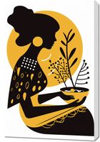 Obraz 60x90cm Kobieta i Natura