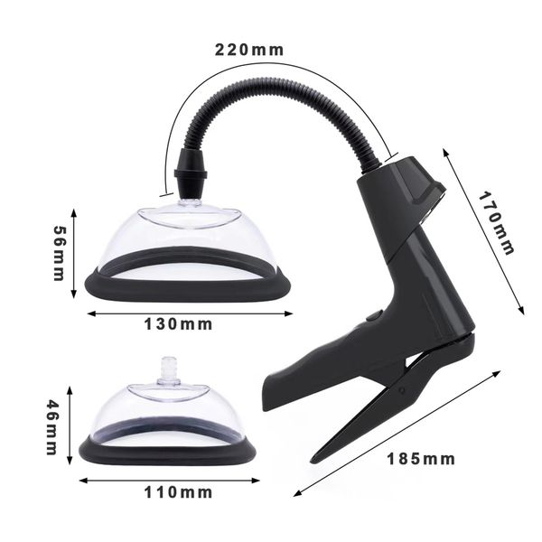 Pompka-Manual Pussy Pump with digital display zdjęcie 3