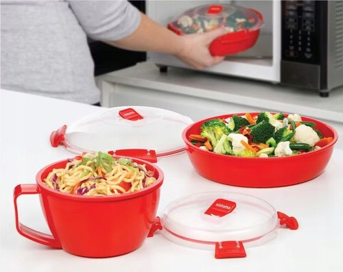 Sistema Pojemnik kuchenny na żywność talerz Box do mikrofalówki 1290ml na Arena.pl