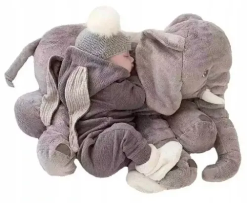 SŁOŃ PLUSZOWY PRZYTULANKA DUŻY PLUSZAK SŁONIK MIŚ na Arena.pl
