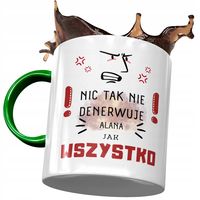 Kubek Zielony Dla Alana Kolegi Męża Na Prezent Z Nadrukiem Ze Zdjęciem