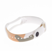 strap moro opaska do xiaomi mi band 4 / mi band 3 silikonowy pasek bransole