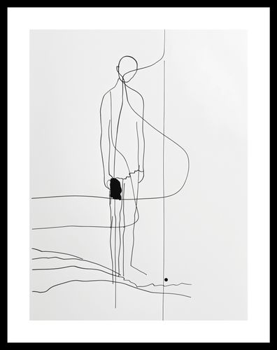 Plakat 30x40cm Samotna Wędrówka na Arena.pl