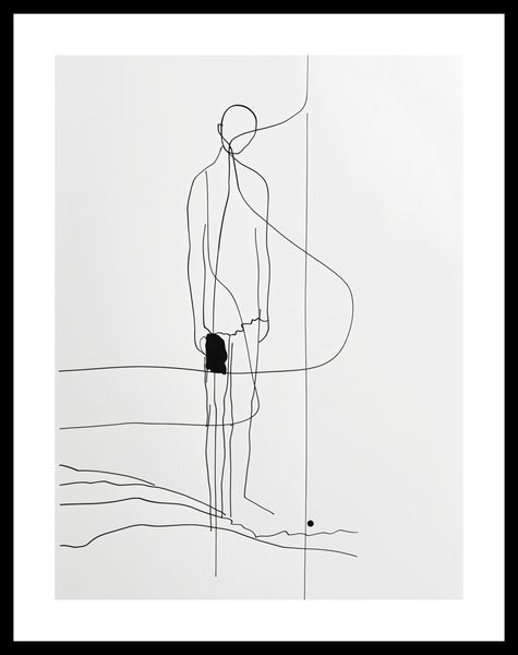 Plakat 30x40cm Samotna Wędrówka zdjęcie 3