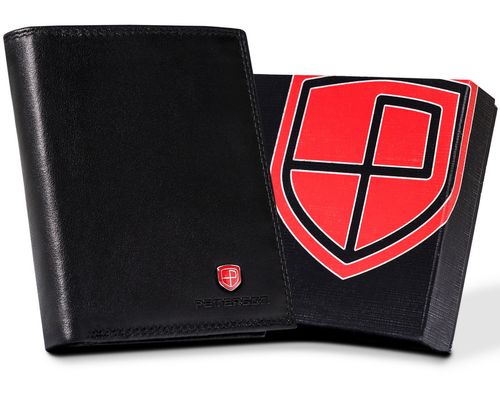 elegancki portfel męski ze skóry naturalnej - peterson na Arena.pl