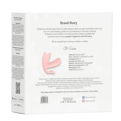 Silicone Vibrator 7 vibration modes - Heating + APP na Arena.pl