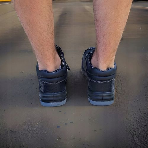 Męskie Robocze Buty Trzewiki Chroniące Palce Lekkie z Noskiem Stalowym S1 na Arena.pl