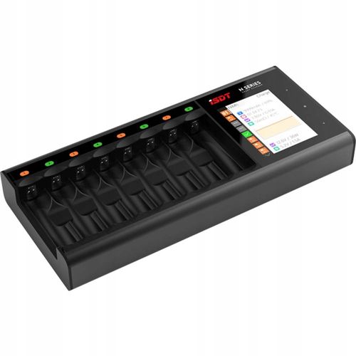 Ładowarka do akumulatorków AA do 8 ogniw NiMH NiCd NiZn LiIon LiHV LiFePO na Arena.pl