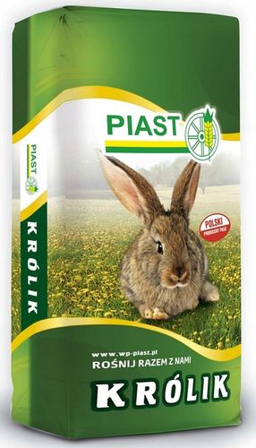 Piast pasza karma Królik Tucz granulat dla królików 25kg na Arena.pl