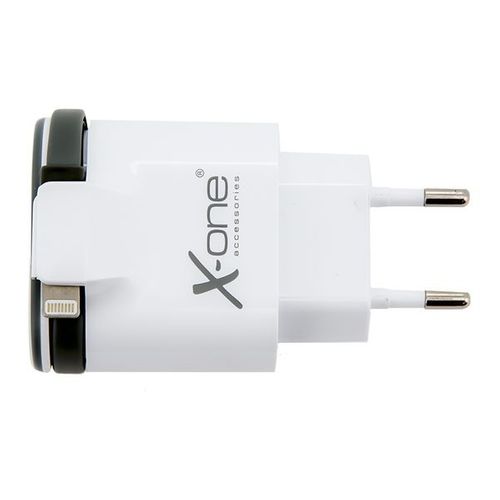 Ładowarka Ścienna Ref. 137799 2 x USB 2.1 Cable Lightning Biały na Arena.pl
