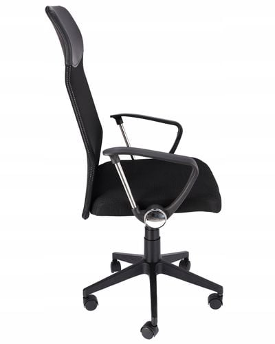 fotel zoom ekoskóra czarna na Arena.pl