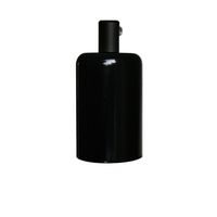 OPRAWKA E27 OSŁONKA DEKORACYJNA METALOWA CZARNA POŁYSK