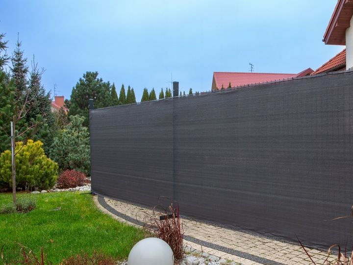 SIATKA CIENIUJĄCA 95% OSŁONA PŁOT 1,50mx10m GRAFIT zdjęcie 10