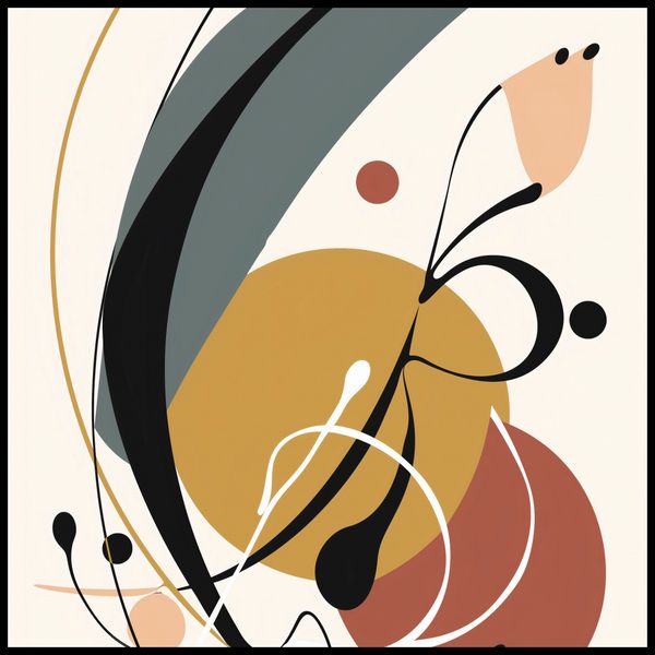 Plakat 80x80cm Taneczne Echa zdjęcie 2