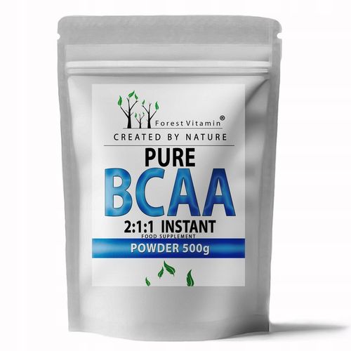 FOREST VITAMIN AMINOKWASY BCAA INSTANT 2:1:1 500g MOCNA REGENERACJA na Arena.pl