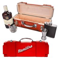 PREZENT DLA MECHANIKA - Masywna Skrzynka na Alkohol z Akcesoriami