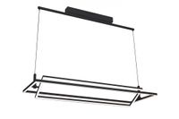Wisząca lampa nowoczesna Viena ramki LED 70W 3000K nad stół czarne