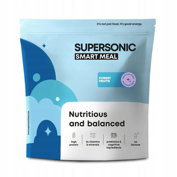 Posiłek SUPERSONIC Smart Meal WPC Zamiennik Posiłku w Proszku + KREM GRATIS zdjęcie 7