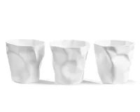 Przybornik i doniczki Zgniecione Kubeczki 3 szt.