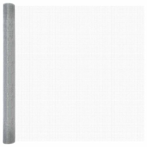 Ogrodzenie z słupkami Srebrny 1.5 x 50 m Stal na Arena.pl