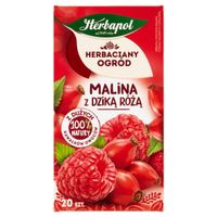 Herbapol herbata owocowa ekspres malina z dziką różą 54g