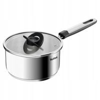 Rondel stalowy z pokrywką TEFAL Emotion+ E3262344 18 cm 2,3 L indukcja