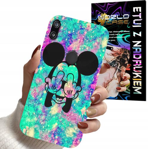 ETUI CASE DO HUAWEI P SMART 2019 - MYSZKA MINNIE DAMSKIE WZORY PLECKI na Arena.pl