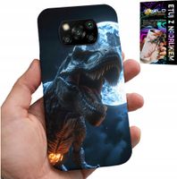 ETUI DO XIAOMI POCO X3 - DINO DINOZAUR TYRANOZAUR POKROWIEC CASE