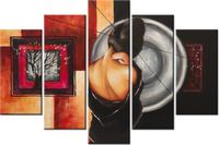 100CM 150CM OBRAZ 5 ELEM SAO CHANG ŚCIENNY