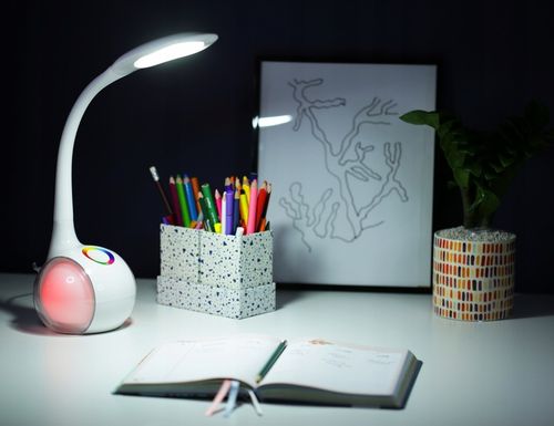 LAMPKA BIURKOWA LED BIURKO LAMPA DLA DZIECKA RGB na Arena.pl