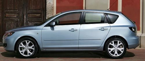 Mazda 3 I HB 03+ Listwy CHROM okienne BOCZNE DRZWI na Arena.pl