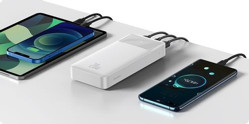 BASEUS POWER BANK 20000mah POWERBANK 20W PD 3x USB USB-C TYP-C 3A QC 3.0 na Arena.pl