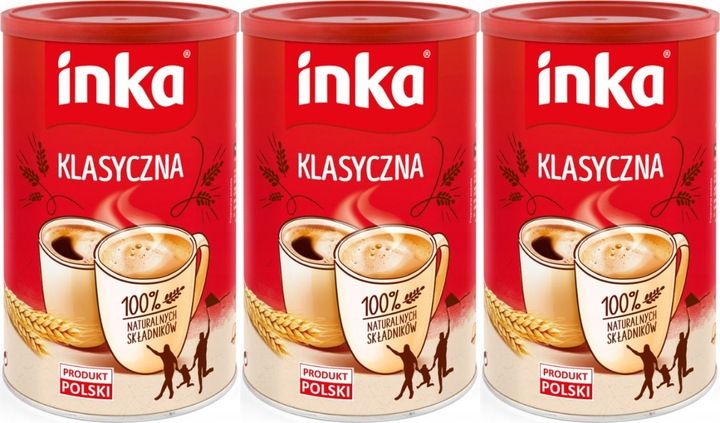 (x3) INKA Kawa Zbożowa w Puszce 200g zdjęcie 1