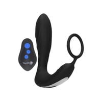 E-Stim Vibrating Butt Plug  Cockring