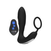 E-Stim Vibrating Butt Plug  Cockring