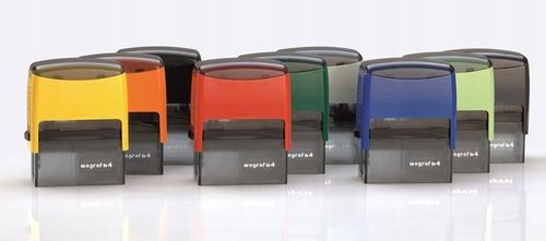 WAGRAF B2 - Pieczątka do 4 wersów - 12 kolorów obudowy do wyboru - IMIENNA na Arena.pl