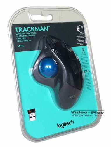 Oryginalna Mysz Logitech M570 TRACKBALL Blister na Arena.pl