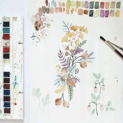 MAKASZKA CHUSTKA Z DASZKIEM BAMBUS SECRET GARDEN na Arena.pl