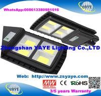 Latarnia uliczna solarna 60W COB, pilot, czujnik ruchu.