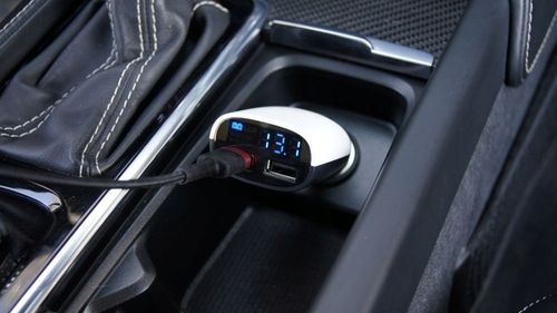 ŁADOWARKA 2xUSB WOLTOMIERZ ALARM NISKIEGO NAPIĘCIA 8-30V 2xUSB 3.4A +ALARM na Arena.pl